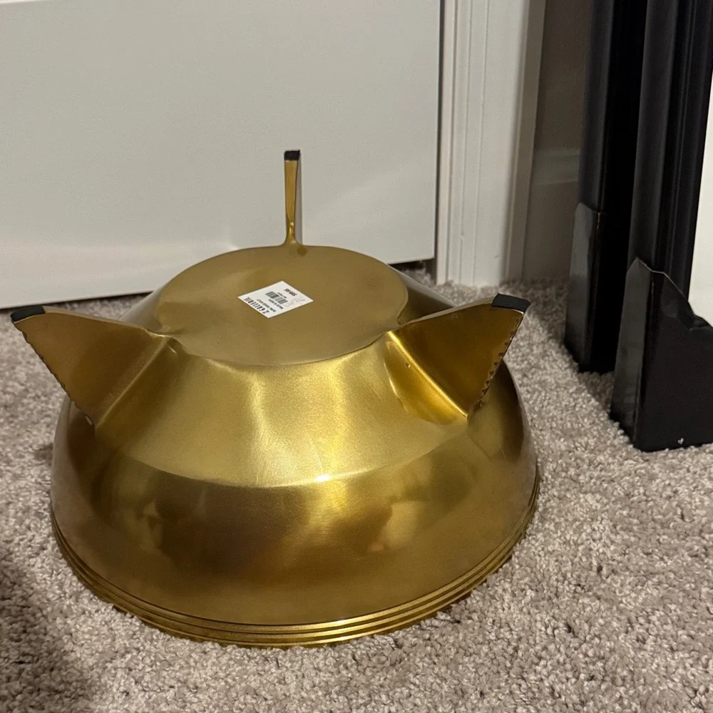 Z Gallerie Gold Decorative Bowl